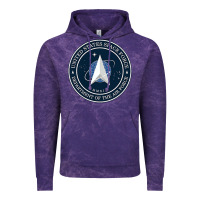 Cloud Purple Official United States Space Force USSF Military Patch Vintage Hoodie - FloraArt