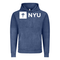 Vintage Denim nyu new york university Vintage Hoodie - FloraArt