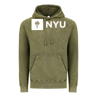 Vintage Olive nyu new york university Vintage Hoodie - FloraArt