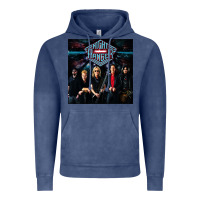 Vintage Denim night ranger 3 copy Vintage Hoodie - FloraArt