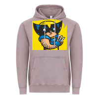 Vintage Zinc snikt i, wolverine Vintage Hoodie - FloraArt