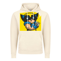 Vintage Artic snikt i, wolverine Vintage Hoodie - FloraArt