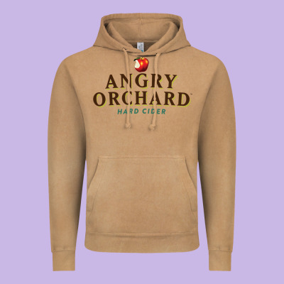 Official Merchandise Of Angry Orchard Hard Cider .png Vintage Hoodie Designed By Floraart