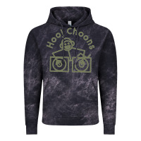 Cloud Black Hooj Choons (Olive Green) Vintage Hoodie - FloraArt