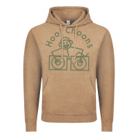 Vintage Coffee Hooj Choons (Olive Green) Vintage Hoodie - FloraArt