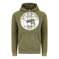 Vintage Olive oakland california 1966 black panther party   dist Vintage Hoodie - FloraArt