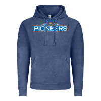 Vintage Denim wisconsin platteville pioneers Vintage Hoodie - FloraArt