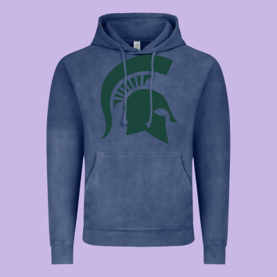 The Michigan State Spartans Vintage Hoodie Designed By Floraart