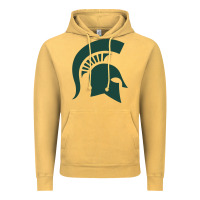 Vintage Mustard the michigan state spartans Vintage Hoodie - FloraArt