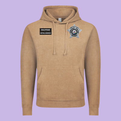 Chicago P.d - Detective Jay Halstead - Intelligence Badge Vest Vintage Hoodie Designed By Floraart