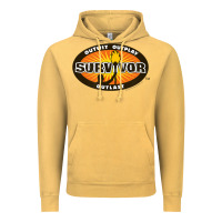 Vintage Mustard Survivor Outwit, Outplay, Outlast Vintage Hoodie - FloraArt