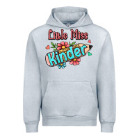 Heather Grey little miss kindergarten Urban Hoodie - Jasminsmagicworld