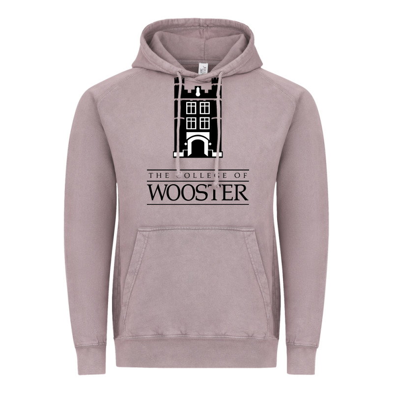 College Of Wooster Vintage Hoodie by FloraArt | Teevron