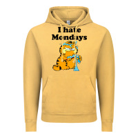 Vintage Mustard i hate monday Vintage Hoodie - FloraArt