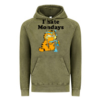 Vintage Olive i hate monday Vintage Hoodie - FloraArt