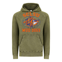 Vintage Olive Sclsu Muddogs Vintage Hoodie - FloraArt