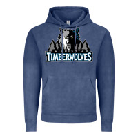 Vintage Denim timberwolves Vintage Hoodie - FloraArt