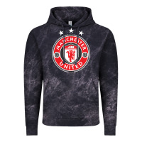 Cloud Black United manchester Vintage Hoodie - FloraArt