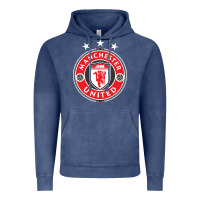 Vintage Denim United manchester Vintage Hoodie - FloraArt