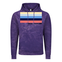Cloud Purple biarritz france 1990 Vintage Hoodie - FloraArt