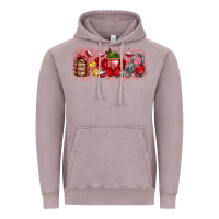 Vintage Zinc Merry Christmas Vintage Hoodie - CowhideDigitalArt