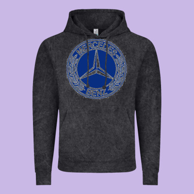 White Amg Vintage Hoodie Designed By Artmosaic