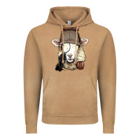 Vintage Camel Detective Sheep Lamb Spy Investigator Farmer Sheep Lover 53 Vintage Hoodie - ArtMosaic