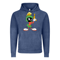 Vintage Denim marvin the martian looney Vintage Hoodie - ArtMosaic