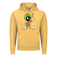 Vintage Mustard marvin the martian looney Vintage Hoodie - ArtMosaic