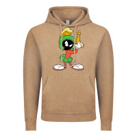 Vintage Coffee marvin the martian looney Vintage Hoodie - ArtMosaic