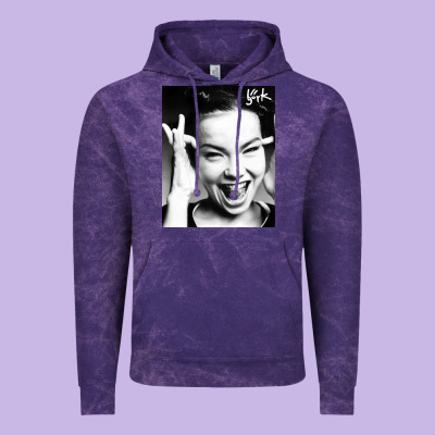 My Name Is Bjork [tw] Vintage Hoodie Designed By Artmosaic