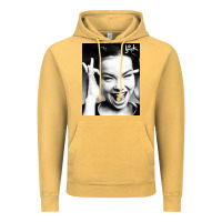 Vintage Mustard my name is bjork [tw] Vintage Hoodie - ArtMosaic