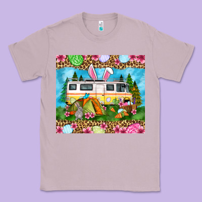 Easter Day Camping Classic Tee Designed By Oliviacreatesart