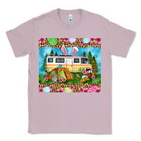 Lilac Easter Day camping Classic Tee - OliviaCreatesArt