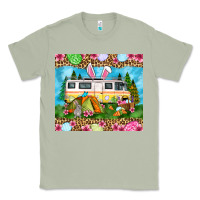 Matcha Easter Day camping Classic Tee - OliviaCreatesArt