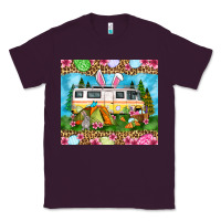 Plum Easter Day camping Classic Tee - OliviaCreatesArt