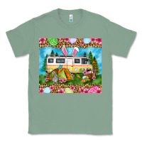 Sage Easter Day camping Classic Tee - OliviaCreatesArt