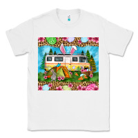 White Easter Day camping Classic Tee - OliviaCreatesArt