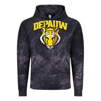 Cloud Black depauw clubs Vintage Hoodie - ArtMosaic