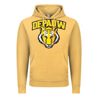 Vintage Mustard depauw clubs Vintage Hoodie - ArtMosaic