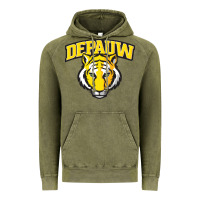 Vintage Olive depauw clubs Vintage Hoodie - ArtMosaic