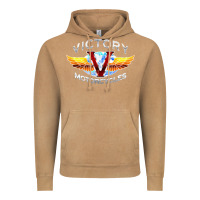 Vintage Camel Victory Motorcycles Vintage Hoodie - ArtMosaic