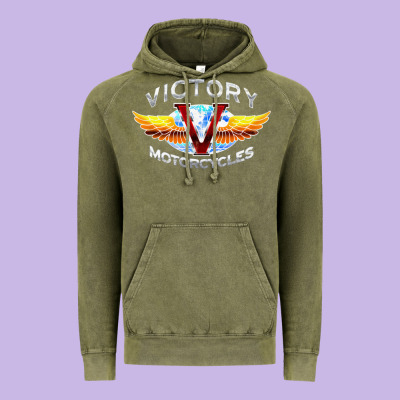 Victory Motorcycles Vintage Hoodie Designed By Artmosaic