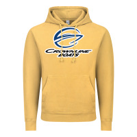 Vintage Mustard Crownline Boats Vintage Hoodie - ArtMosaic
