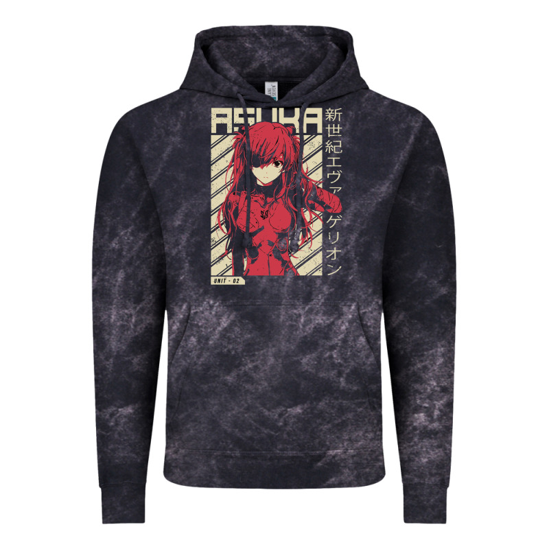 Asuka Evangelion Vintage Hoodie by ArtMosaic | Teevron