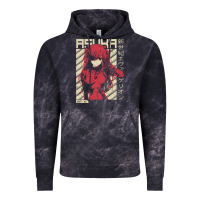 Cloud Black asuka evangelion Vintage Hoodie - ArtMosaic