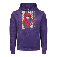 Cloud Purple asuka evangelion Vintage Hoodie - ArtMosaic