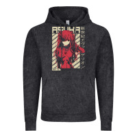 Vintage Black asuka evangelion Vintage Hoodie - ArtMosaic