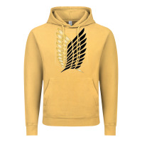 Vintage Mustard Shingekis no kyojinn Vintage Hoodie - ArtMosaic