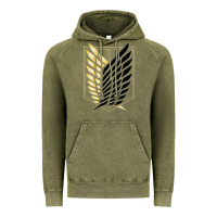 Vintage Olive Shingekis no kyojinn Vintage Hoodie - ArtMosaic